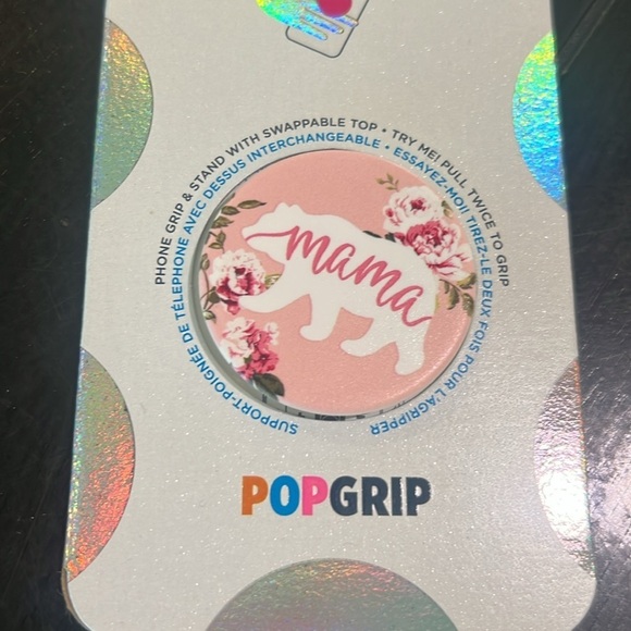 NWT Mama Bear PopSocket AND Floral Wallet - Stocking Stuffers! - Picture 2 of 5